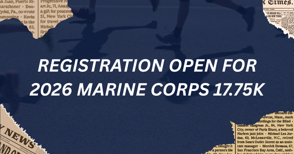 Registration Open for 2026 Marine Corps 17.75K